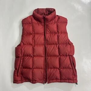 Eddie Bauer Goose Down Vest Mens Large Outdoor Sleeveles